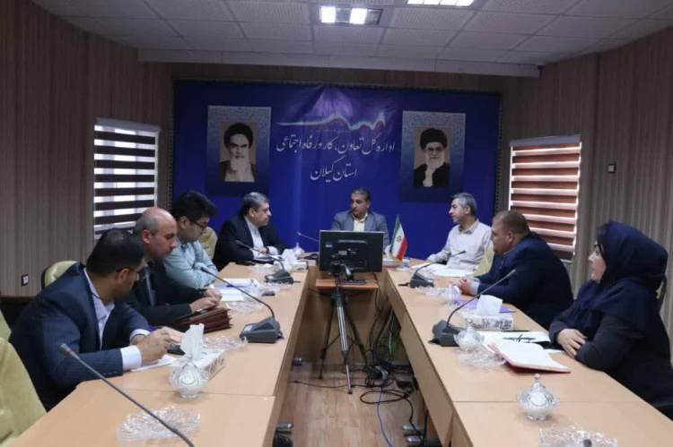 جلسه نماینده معاونت آموزشی جهاد دانشگاهی با باشگاه کارآفرینان نوجوان اداره تعاون، کار و رفاه اجتماعی استان گیلان
