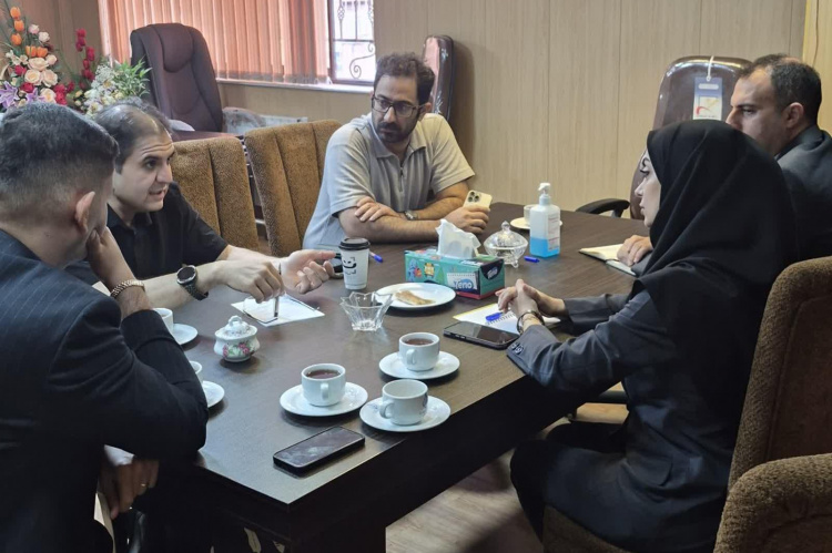 جلسه معاون آموزشی سازمان جهاد دانشگاهی گیلان با نظام پزشکی رشت