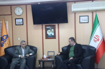 دیدار رییس سازمان جهاد دانشگاهی گیلان با مدیرعامل شرکت گاز استان گیلان